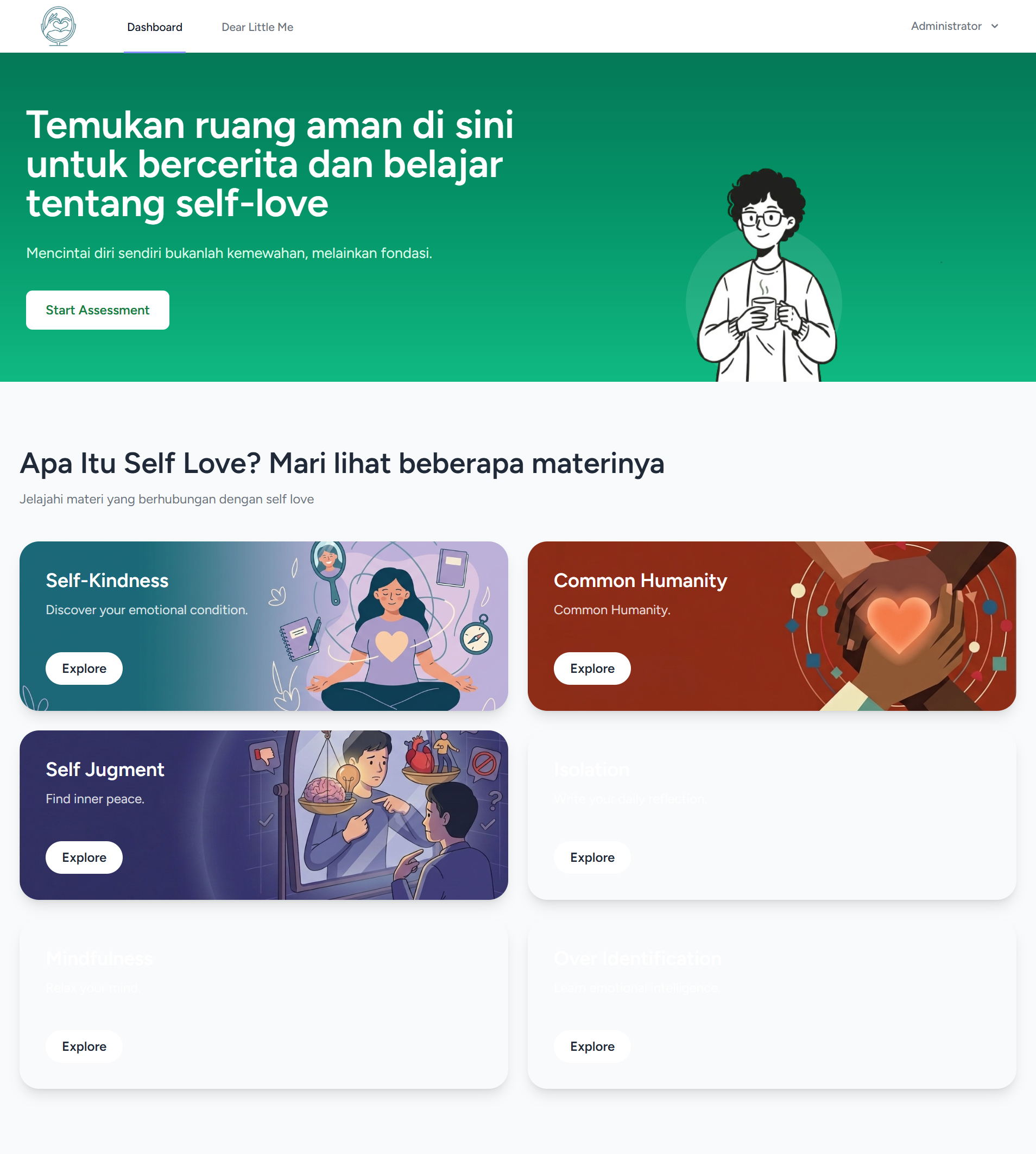 Dokumentasi Website Self-Love Remaja